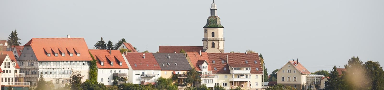 Blick auf Rosenfeld