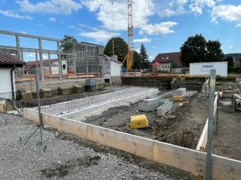 Baustelle Turnhalle Täbingen