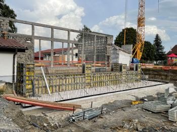 Baustelle Turnhalle Täbingen